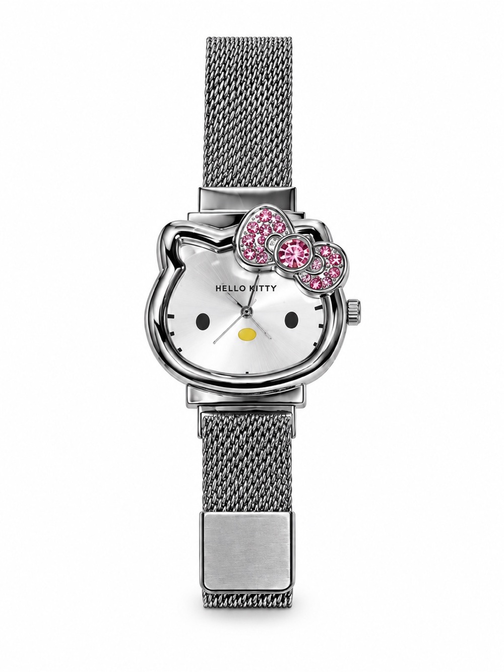 Hello Kitty Rhinestone Mesh Watch.NWT - Picture 5 of 7